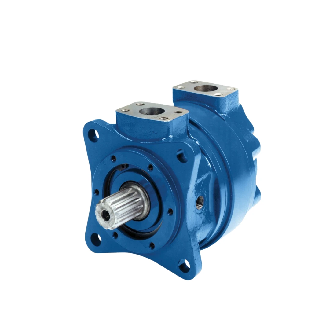 Boom placer hydraulic pump
